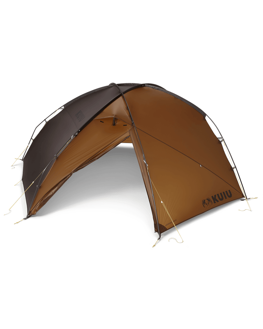 Mountain Star 3 Person Tent | Gunmetal-Camel