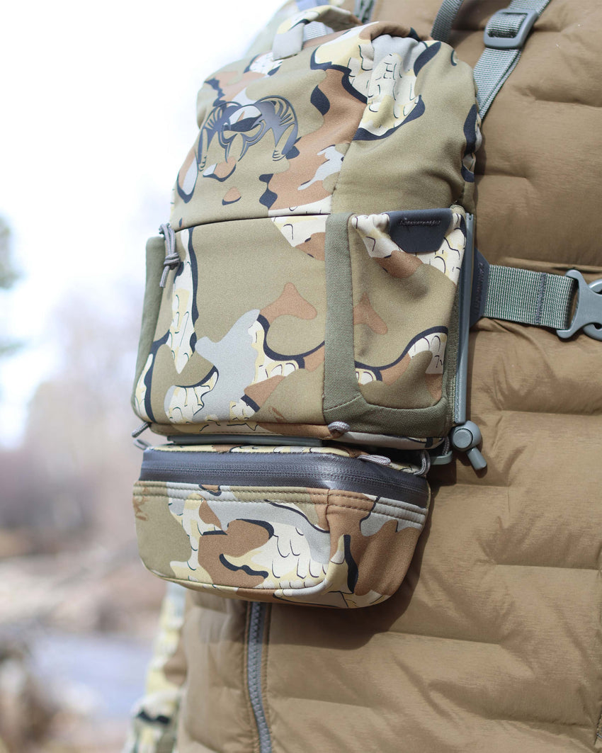 PRO G3 Bino Harness Accessory Pocket | Verde